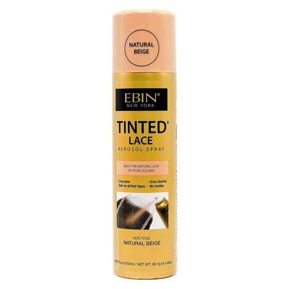 EBIN Tinted Lace Spray -  Natural Beige 5.07 fl.oz/150ml