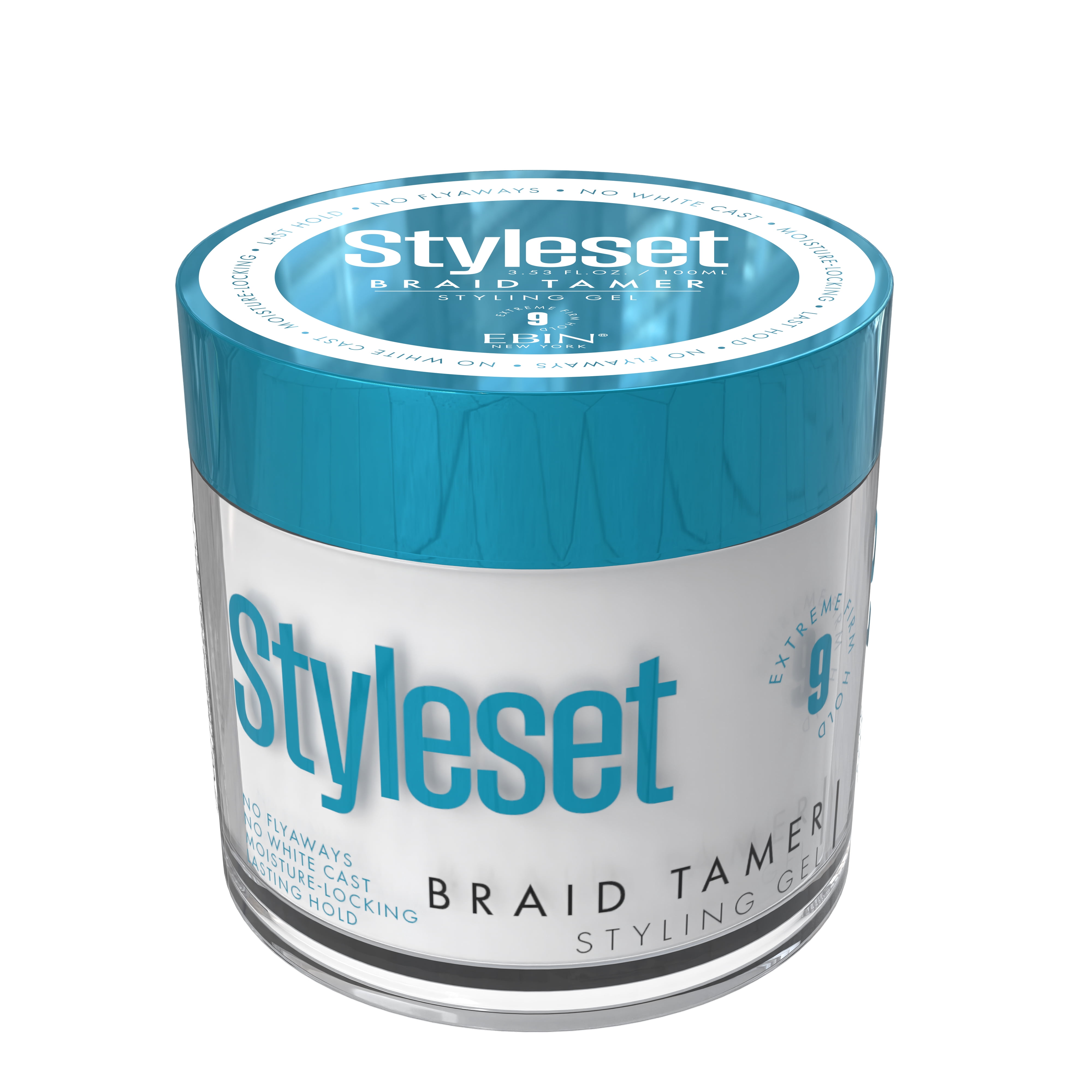 EBIN STYLESET BRAID TAMER, 3.4 OZ.