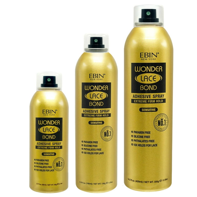 EBIN Wonder Lace Bond Adhesive Spray - Extreme Firm Hold – NAYAK BEAUTY  SUPPLY