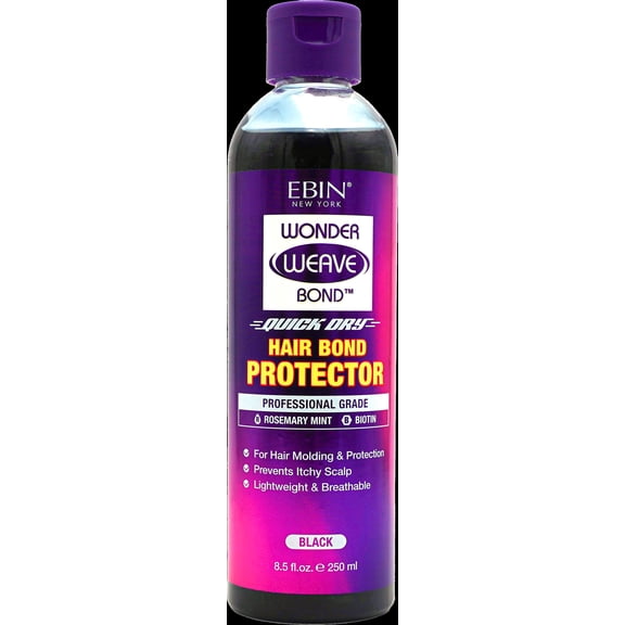 WONDER WEAVE BOND HAIR PROTECTOR, BLACK, 8.5 OZ.