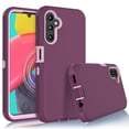thumbnail image 1 of EBIZCITY Case for Samsung Galaxy A14 5G 2023 6.6", Case Cover for Galaxy A14 5G, Shockproof Heavy Duty Hard Plastic & Rubber Rugged Bumper 3-in-1 Case Cover -Burgundy, 1 of 6