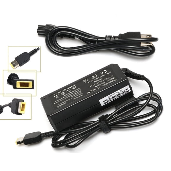 EBK 20V 3.25A 65W Ac USB Adapter Charger Power Supply for Lenovo Lenovo Edge 15; Edge 2 15 1580,Yoga 2 11, 2 13, 2 Pro, 11, 11S, 13, 500P/N:ADLX45NLC3A, ADLX45NCC3A, ADLX45NDC3A,