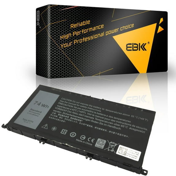 EBK 74Wh 357F9 Laptop Battery for Dell Inspiron 15 7000 7559 7759 7566 7567 INS15PD INS15 I7559 Series 0GFJ6 357F9 71JF4