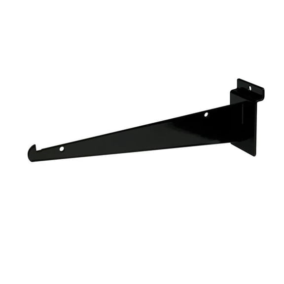 EBL-10KB Knife Bracket - Black - 10 in. - Durable Design
