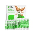 thumbnail image 1 of EBL 12-Pack AA 2800mAh & 12-Pack AAA 1100mAh 1.2V Rechargeable Nimh Batteries Cell, 1 of 8