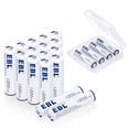 thumbnail image 1 of EBL 1200mAh AAA Lithium Batteries 1.5V Battery (20 Pack) Long Lasting & Leakproof, 1 of 8