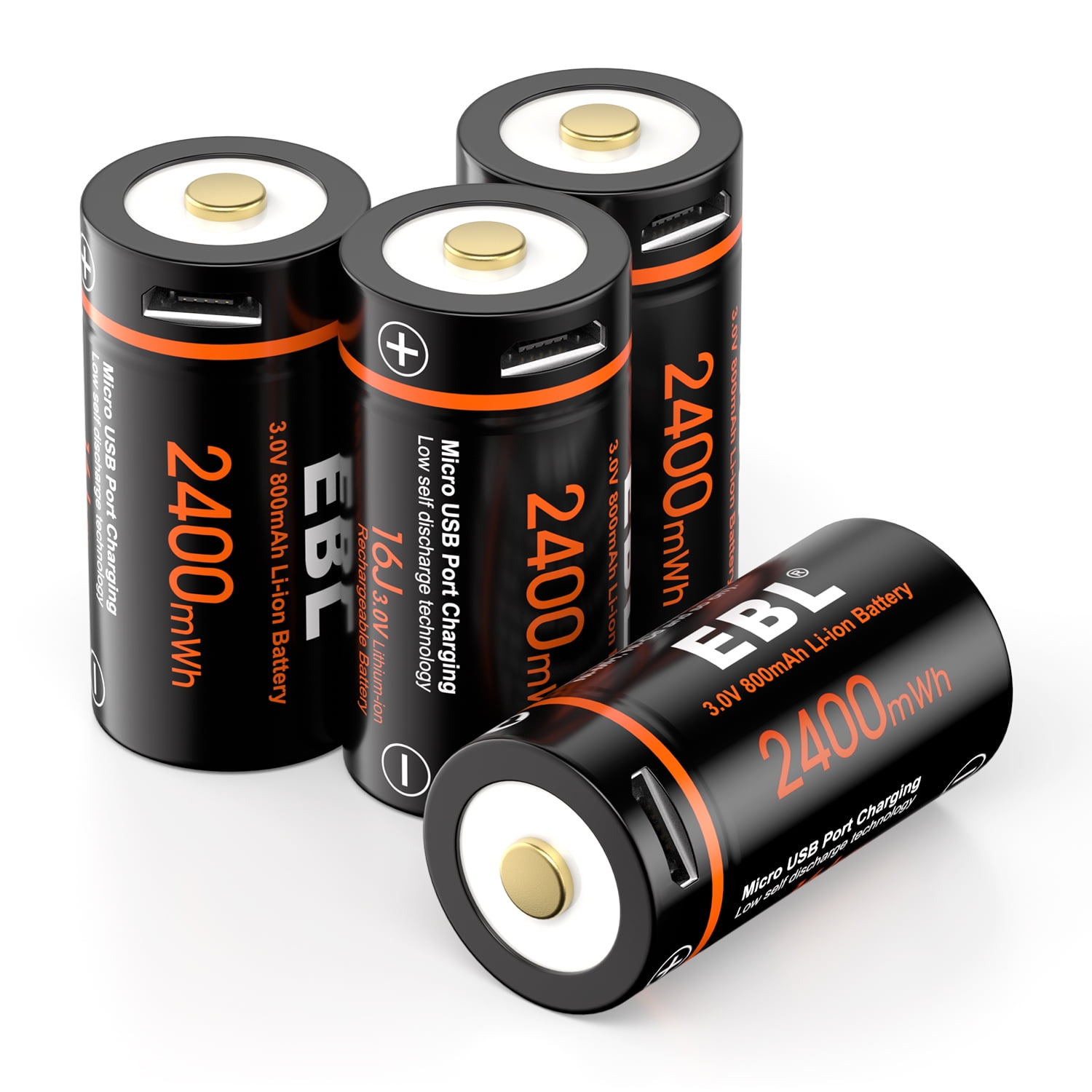 4 Piles rechargeable Original / accu / AA / 800 mAh