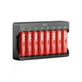 thumbnail image 1 of EBL 8 Pack Rechargeable Lithium AA Batteries 1.5V with 8 Slots Lithium Battery Charger, 1 of 13