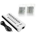 thumbnail image 1 of EBL 800mAh NiMH AAA Rechargeable Batteries (8 Pack) and 808U Rechargeable AA AAA Battery Charger with 2 USB Charging Ports, 1 of 8