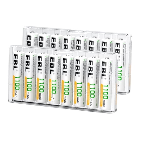 EBL AAA Rechargeable Batteries, 16 Pack