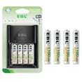 thumbnail image 1 of EBL Rechargeable AAA Batteries (8 Pack), 1.2V Triple a Batteries with Battery Charger, 1 of 6