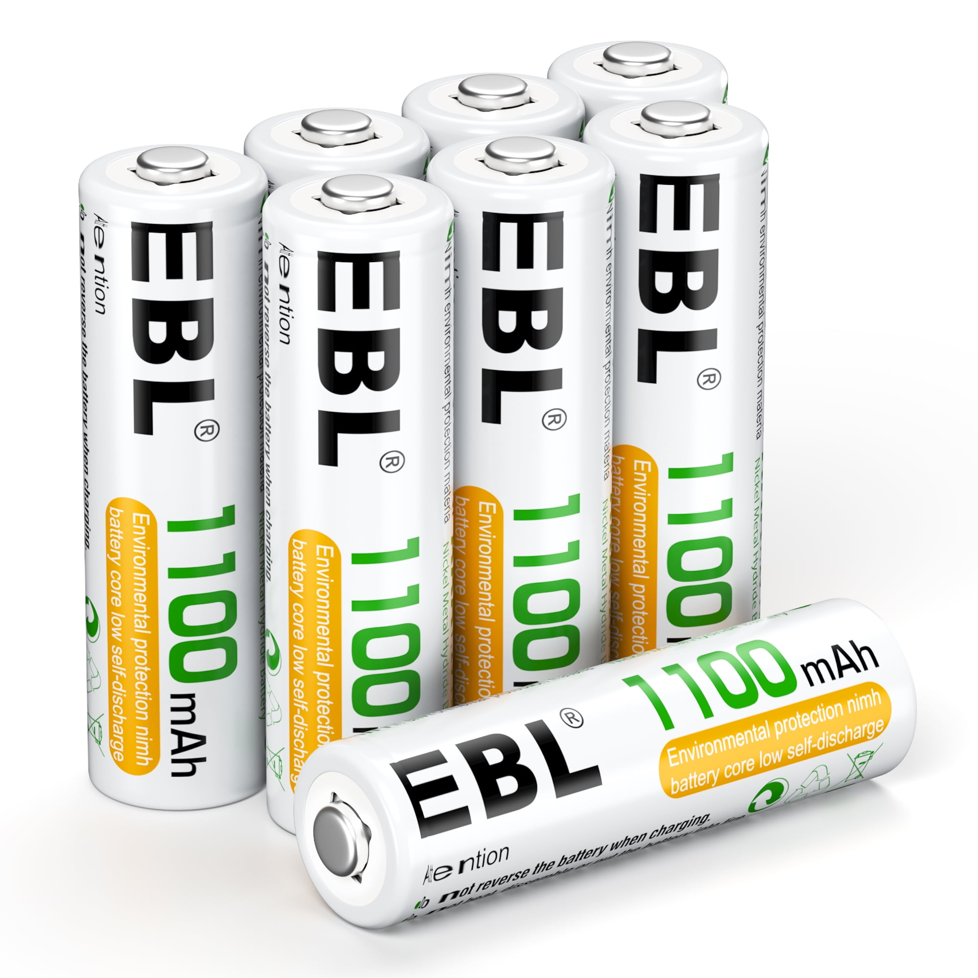 EBL AAA Rechargeable Ni-MH Batteries 1100mAh