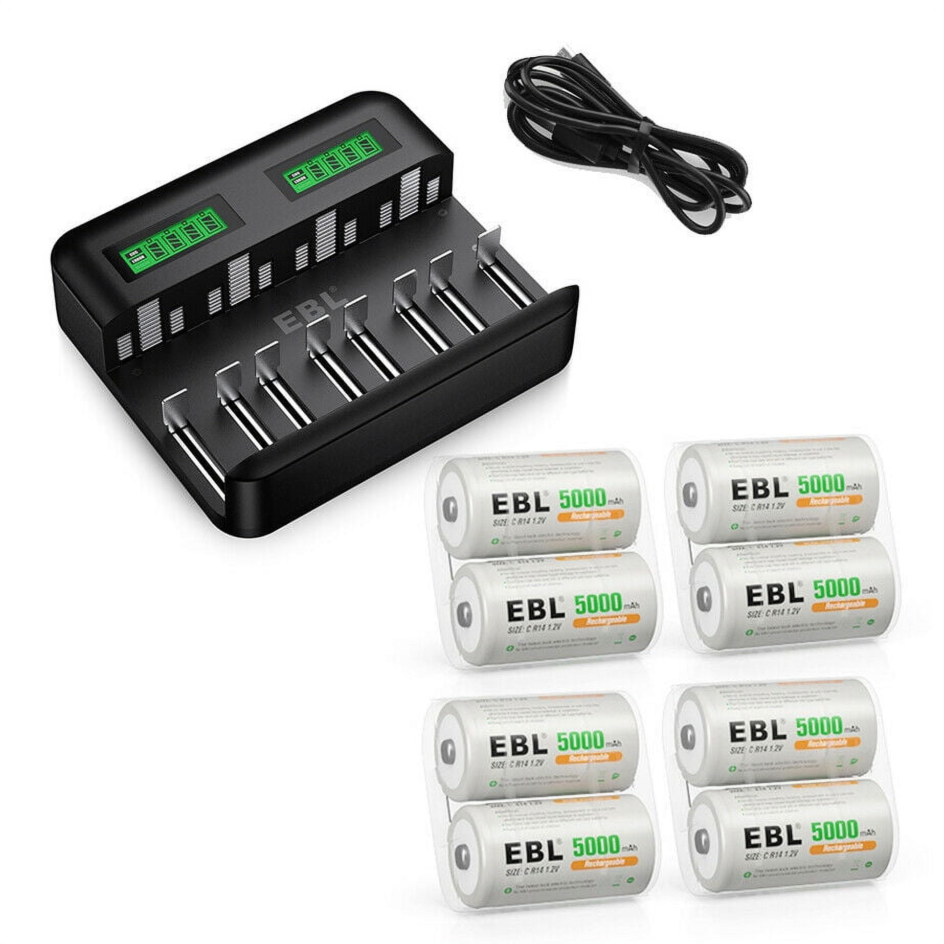 Battery charger sale for c batteries