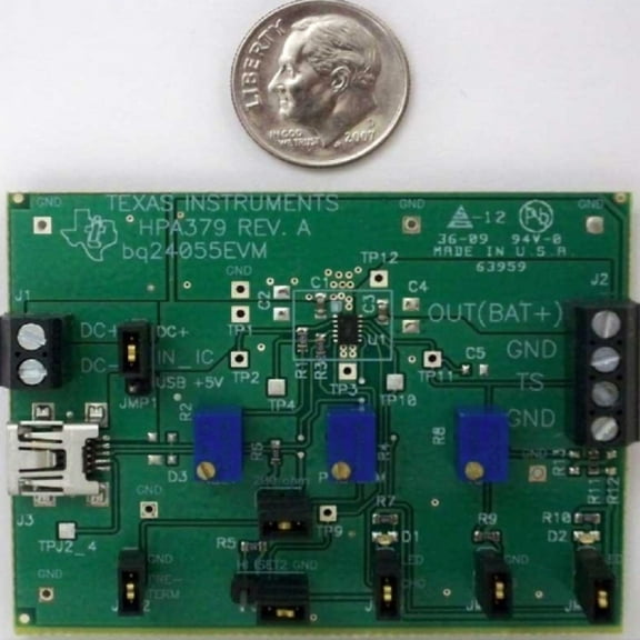 Texas Instruments Power Management IC Evaluation Module BQ24055EVM