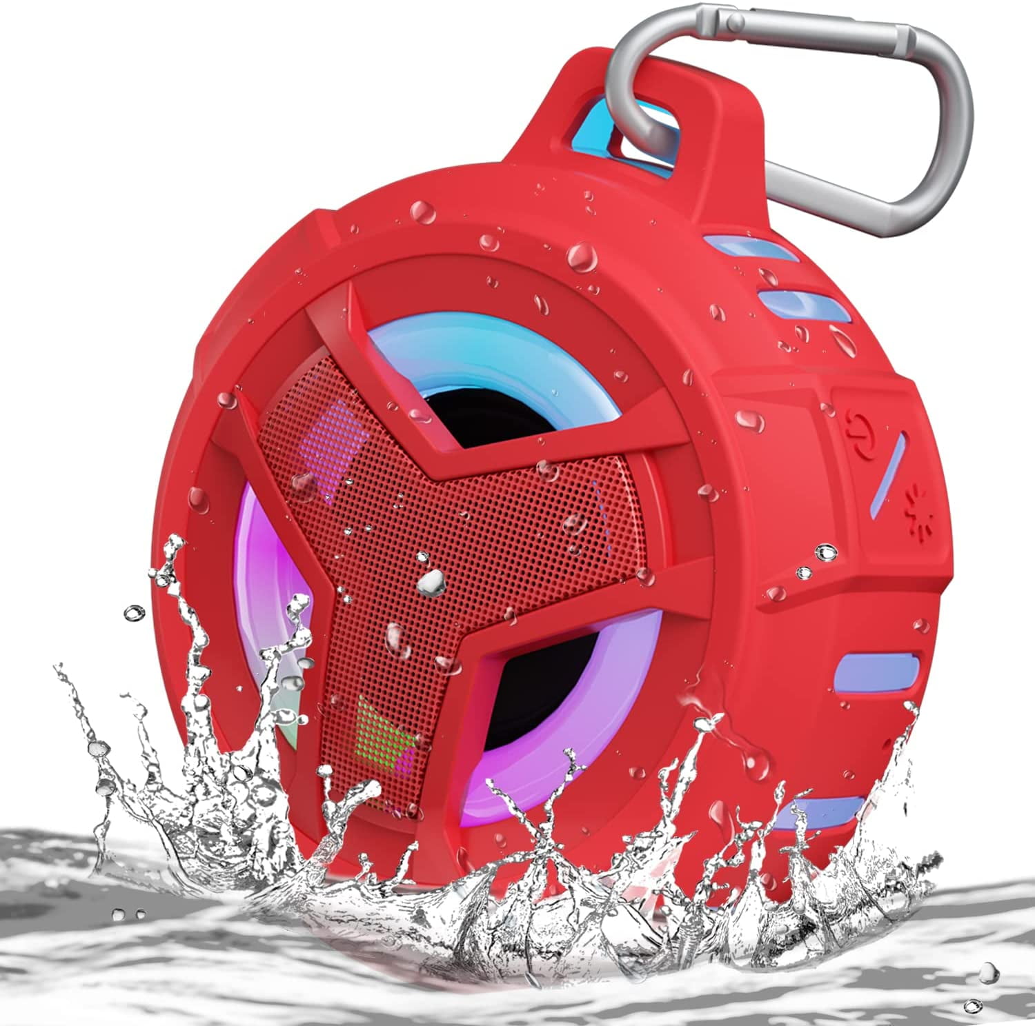 EBODA Bluetooth Shower Speaker, Waterproof Portable Speakers IPX7 Floating, True Wireless Stereo