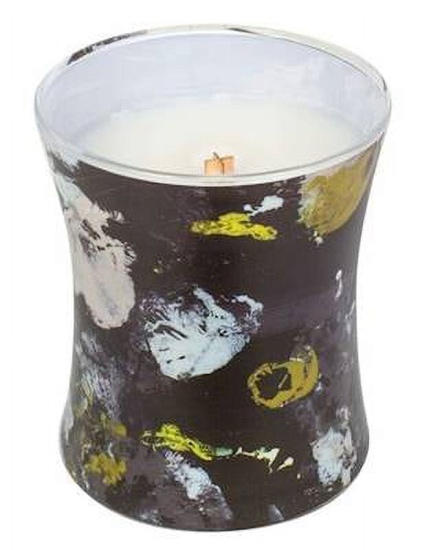 EBONY WOODS - ARTISAN Collection Hourglass WoodWick Scented Jar Candle