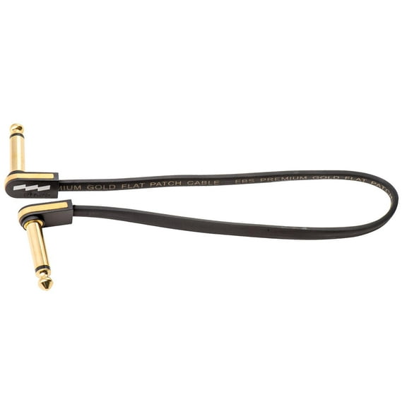 EBS PG Premium Gold Flat Patch Cable 11in