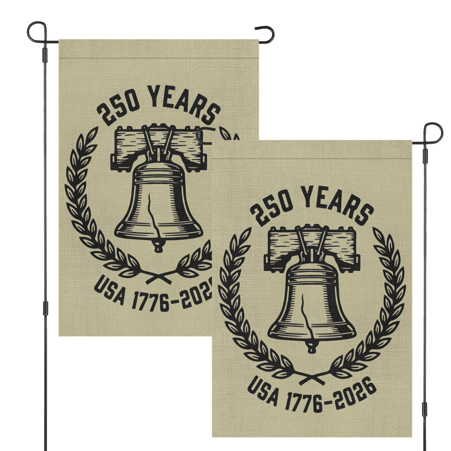 EBSTL American Birthday Flags 28x40 inch Double Sided 250th Anniversary ...
