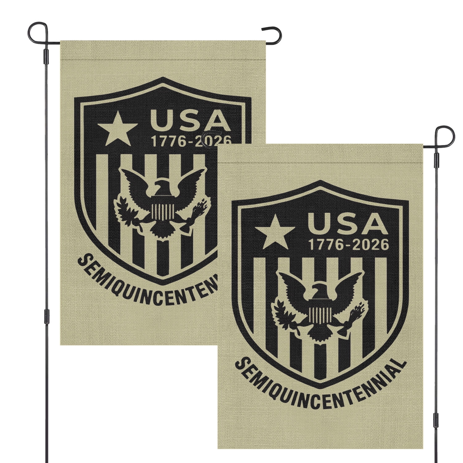 EBSTL American Birthday Flags 28x40 inch Double Sided 250th Anniversary ...