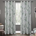 thumbnail image 1 of EBSTL Autumn Dream Curtains Light Blocking Curtains Birds Tropical Leaves Grommet Top Farmhouse Floral Curtains for Living Room, Bedroom, 1 of 5