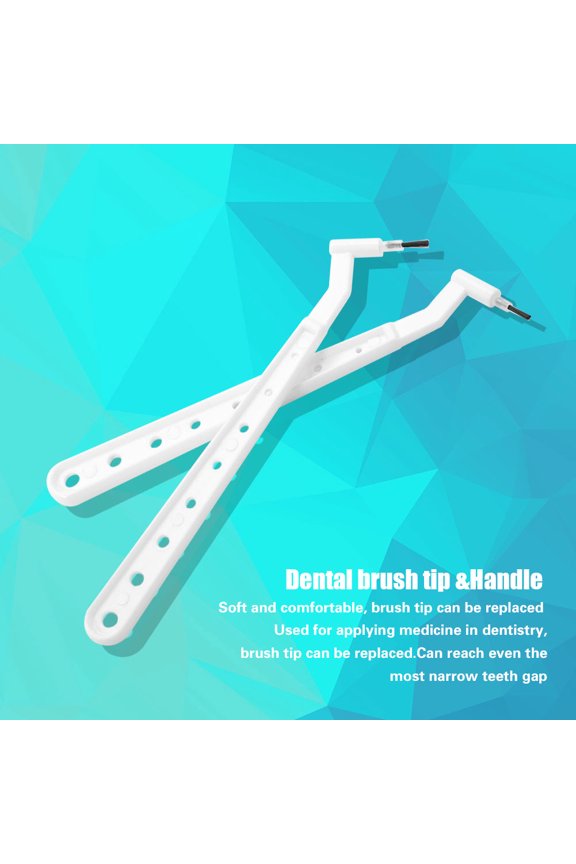 100Pcs Disposable Composite Brush Tips + 2 Brushes Handles, Brush Tip, Disposable Composite Brush Tips