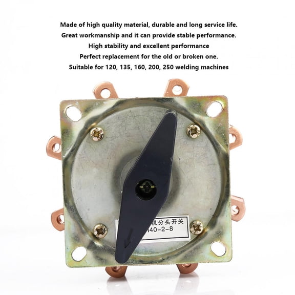 EBTOOLS 40A Welding Machine Separately Switch, Welding Machine Separately Switch, Replacement Kdh-40/2-8 For 380V 220V 120, 135, 160, 200, 250 Welding Machines 40A