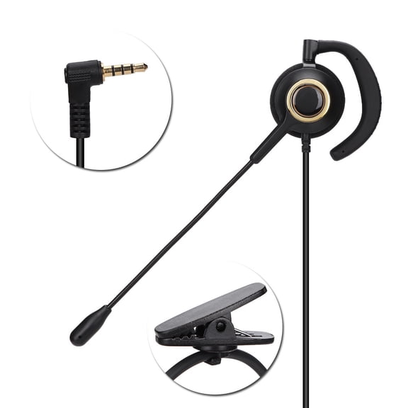 EBTOOLS Call Center Headset, High Durability For Household