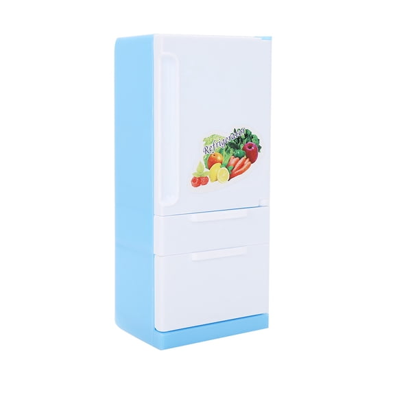 EBTOOLS Doll Refrigerator, Doll Fridge, Plastic For Dolls Kids