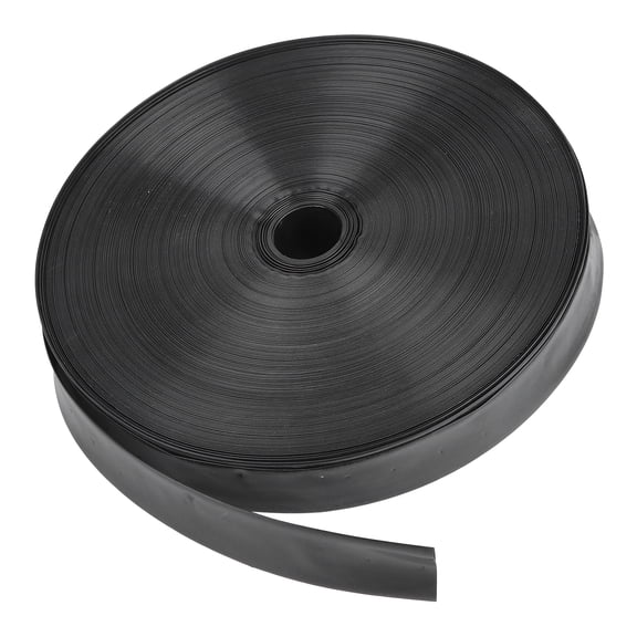 EBTOOLS Flat Seeper Soaker Hose, 200M Drip Irrigation Tubing, Heavy Duty For Greenhouse Agriculture