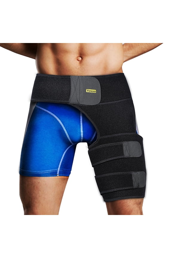 EBTOOLS Men and Women Adjustable Hip Groin Stabilizer and Hip Brace for Sciatica ,Hip Support Brace
