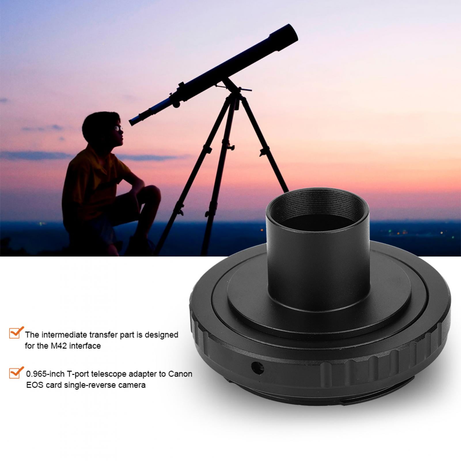 EBTOOLS Metal Telescope Eyepiece Adapter, 0.965inch T Mount Astronomical Telescope Eyepiece