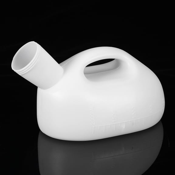 EBTOOLS Portable Urinal, Leakproof Urinal,2000ML Men Elder Children Leakproof Portable Urinal Chamber Pot Urine Bottle with Hose