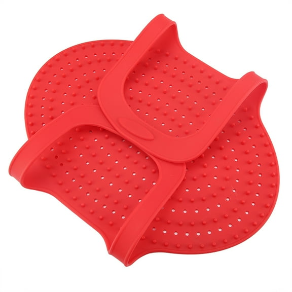 EBTOOLS Silicone Turkey Mat,Food Grade Silicone Heat  Turkey Lifter Non Stick Poultry Cooking Mat , Non Stick Turkey Lifter