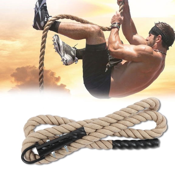 EBTOOLS Training Rope,38MM Arm Power Training Practicing Rope Equipment for Gym Fitness Climbing 300CM