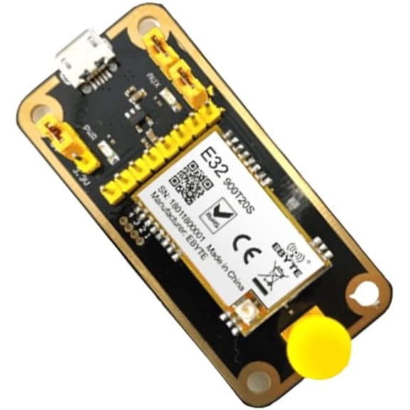 EBYTE LoRa 868MHz 915MHz 20dBm IOT Transmitter Receiver Test Board E32-900TBL-01 with E32-900T20S Module Antenna USB Cable