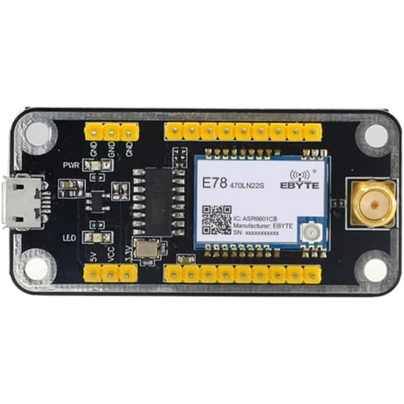 EBYTE Lora Test Board 470MHz E78-400TBL-02 22dbm with URAR Wireless Module Gain 3 dbi Antenna USB Power Cable