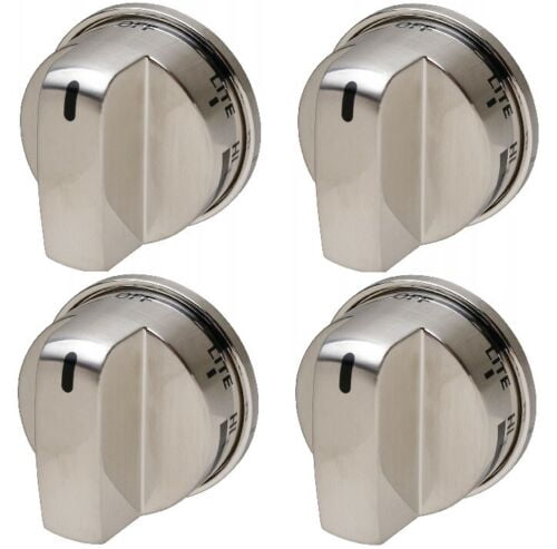 EBZ37189611 Burner Control Knob for LG Range 1463916 AH3534129 - 4 Pack
