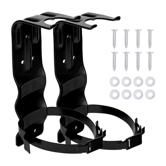 EBaokuup 2 Pack 5 LB Fire Extinguisher Brackets, Heavy Duty Wall Mount Holders