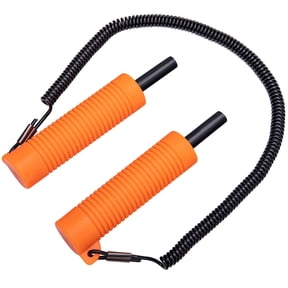 EBaokuup Retractable Ice Fishing Picks, Stainless Steel Ice Awls with Floating Handles, Portable Ice Safety Accessories