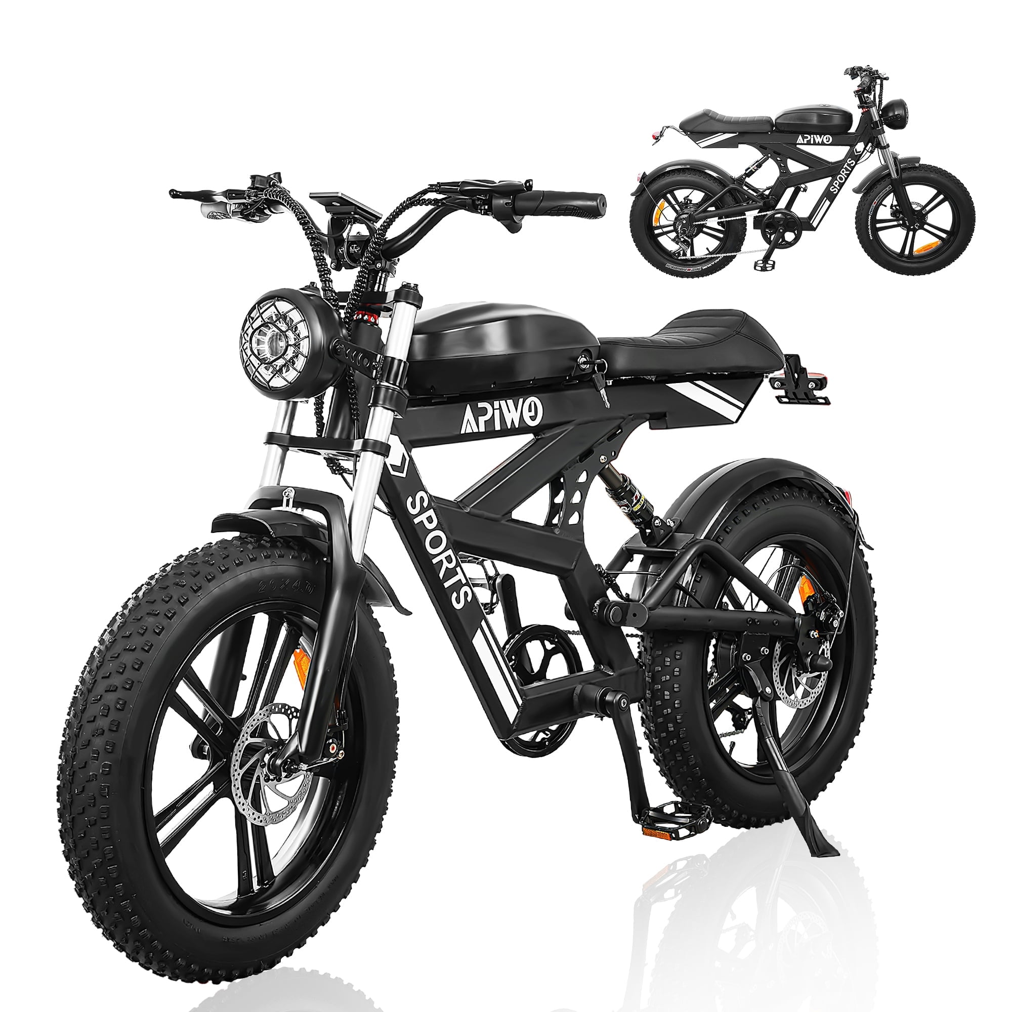Curated visual reference: Ebike For Adults Full Suspension 1000W Electric Dirt Bike 20 Photo Inspiration