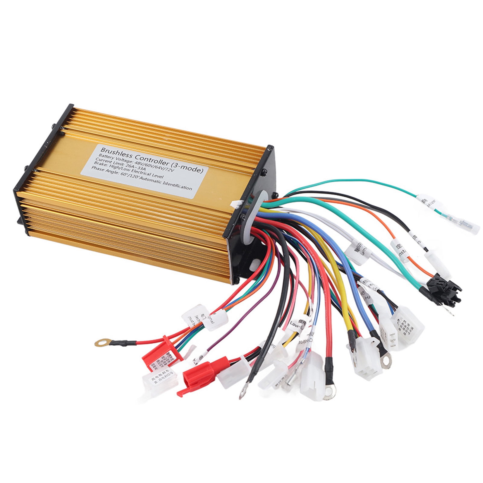 EBike Brushless Speed Motor Controller for Electric Scooter ThreeMode ...