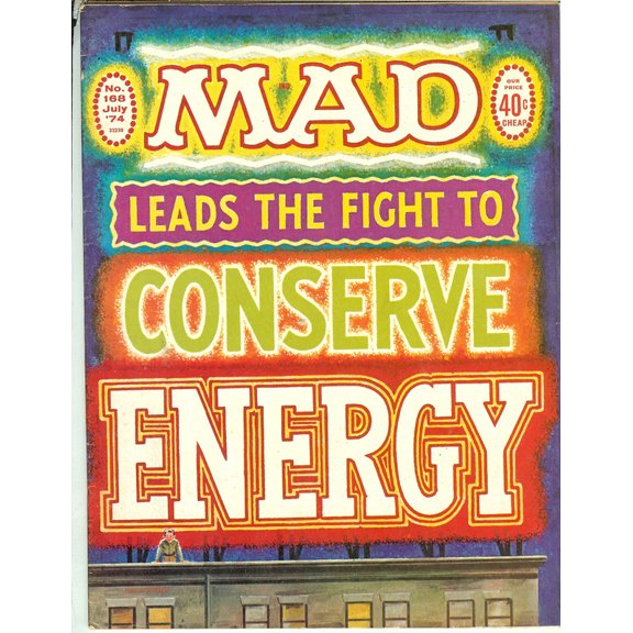 EC Comics MAD Magazine #168 July 1974 VG/FN (5.0)