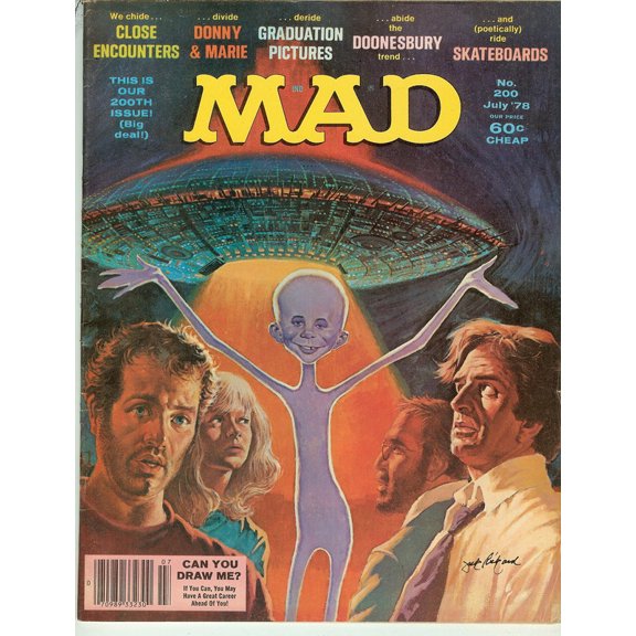 EC Comics MAD Magazine #200 July 1978 200th Anniversary Issue VG/FN (5.0)