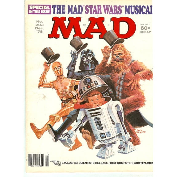 EC Comics MAD Magazine #203 Star Wars Musical Parody Dec 1978 VG/FN 5.0 | Marvelocity Comics