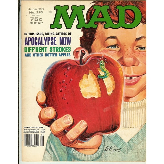 EC Comics MAD Magazine #215 Apocalypse Now & Diff'rent Strokes June 1980 FN (6.0)