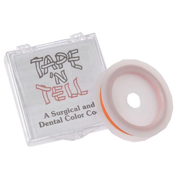 EC Moore DS-TT-O Tape-N-Tell Instrument Sterilization Organizer Orange 5.08m