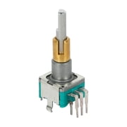 EC11EBB24C03 Dual Axis Encoder with Switch 30 Positioning Number 15 Pulse Point Handle 25mm