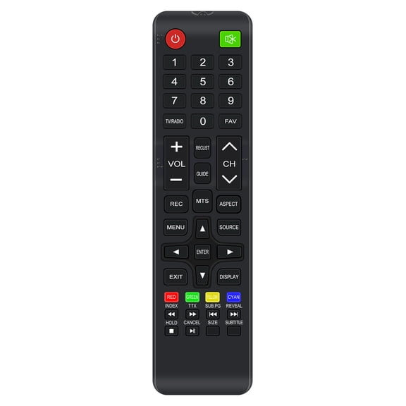 EC24Z1 Replacement Remote Control, Fit for Caixun LED HDTV TV EC24Z1