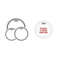 thumbnail image 1 of EC2S Clear Tom Pack with HD Dry Snare Head - Fusion, 1 of 3