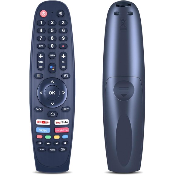 EC32V2HA EC40V2FA Replacement Remote Only for SANSUI ES50V1UA, BLAUPUNKT, Caixun, ARRQW TVs - No Voice Function